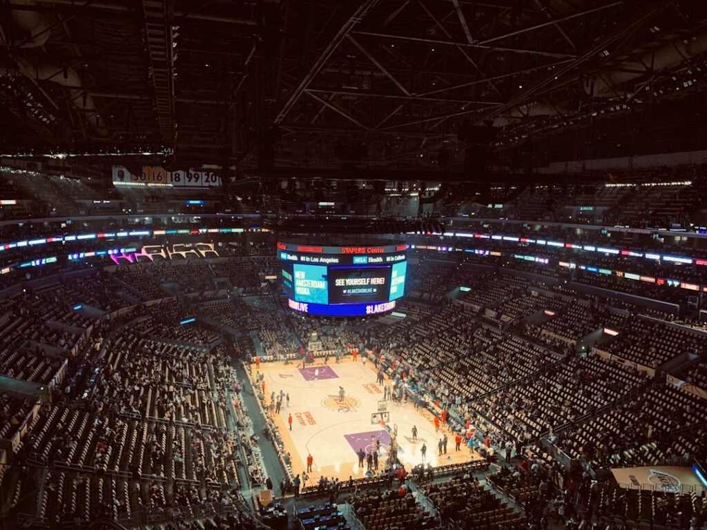 Los Angeles Lakers basketball arena